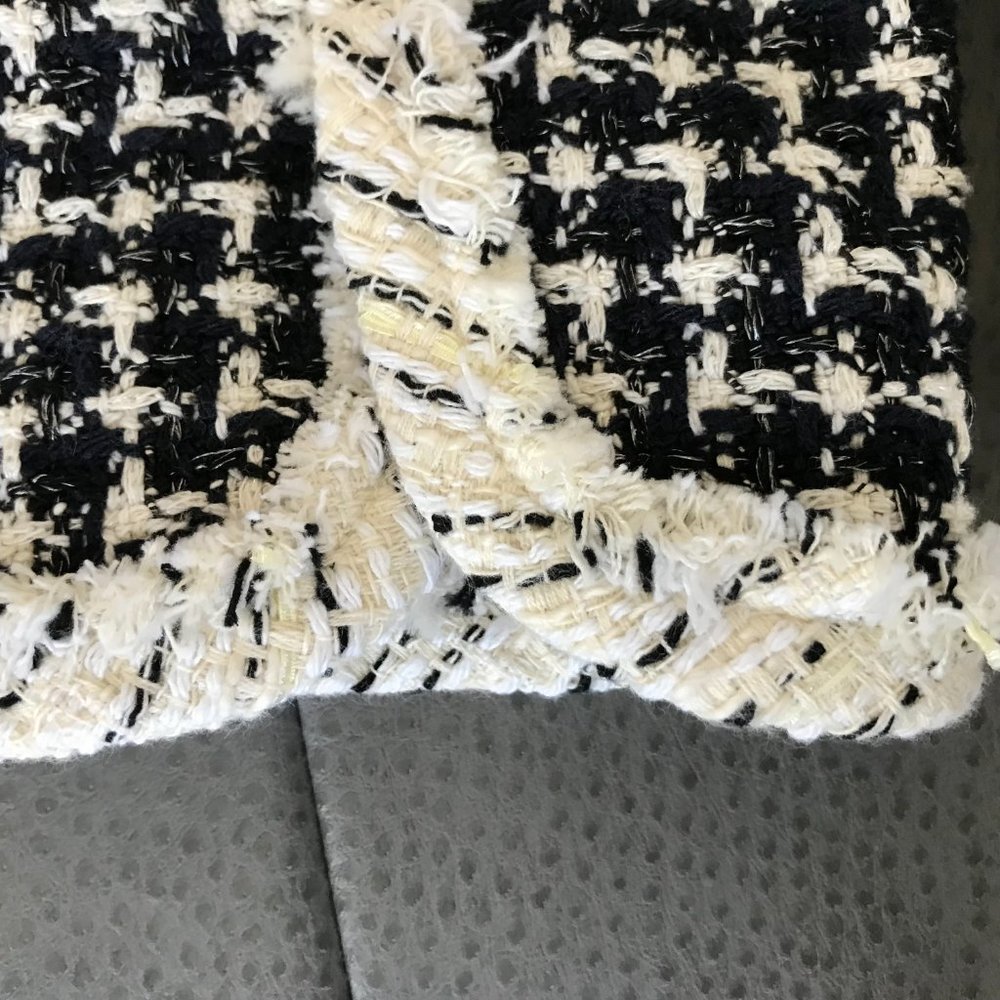 Rebecca Taylor Graphic Tweed Plaid Jacket NWOT - Picture 6 of 8